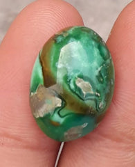 10ct Natural Variscite Cabochon - 19x13.5mm