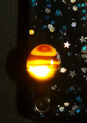 Красивый слоистый агат 19,6 карата - Sulaimani Aqeeq