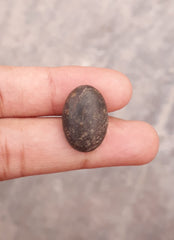 Натуральная бирюза 9,5 карата, зеленая матричная бирюза, Шаджри Фероза, настоящий камень Фирозы, размеры -18,5x13 мм