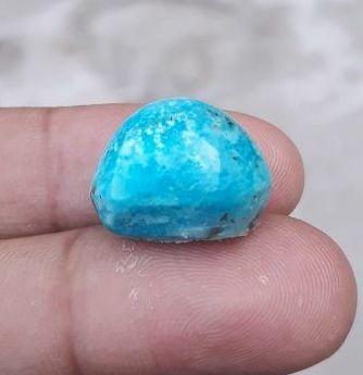 Натуральная сертифицированная бирюза — Blue Matrix Turquoise — Shajri Feroza-26ct-19x15mm Натуральная сертифицированная бирюза — Blue Matrix Turquoise — Shajri Feroza-26ct-19x15mm