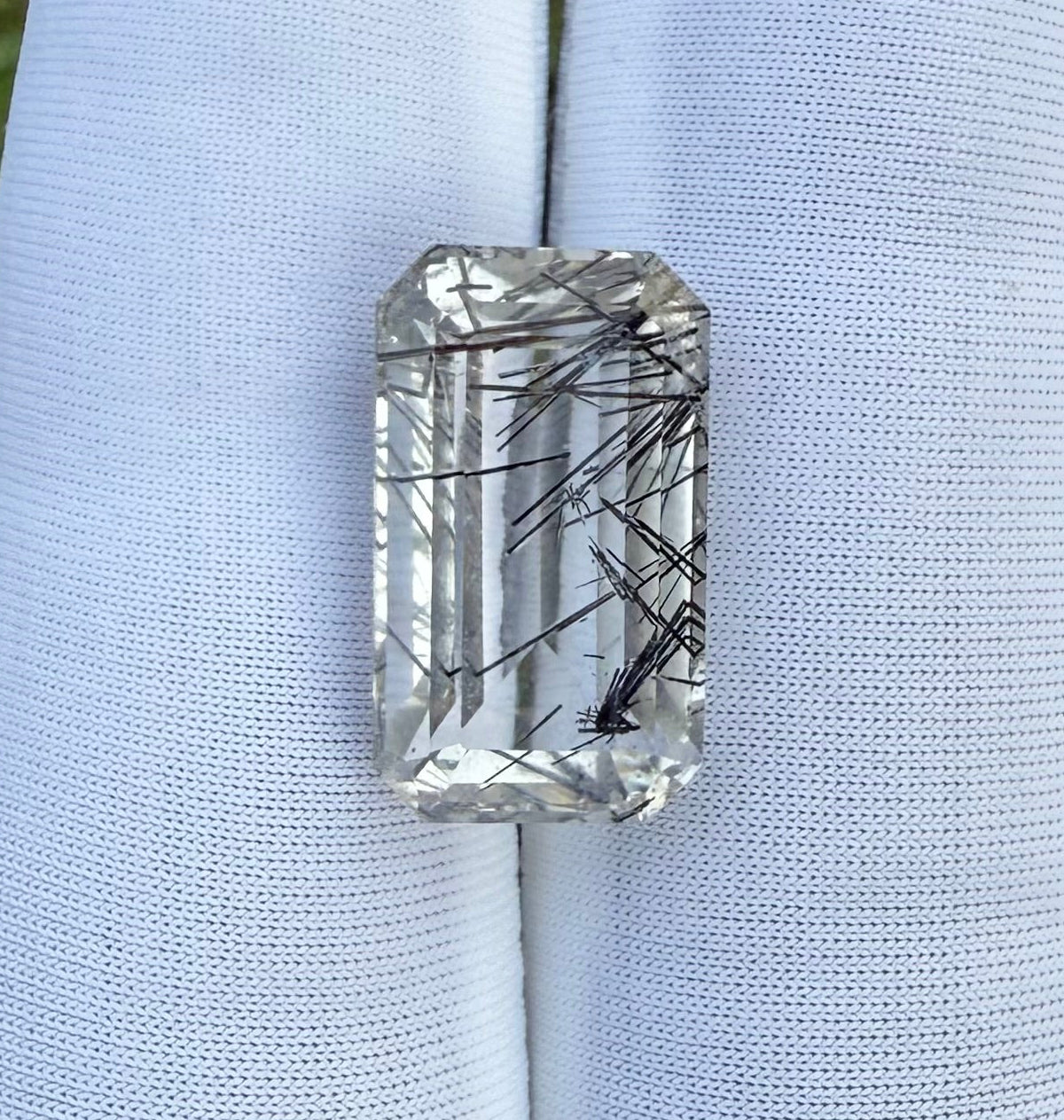 9.15ct  Black Rutile Quartz