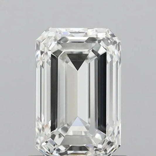 1.00ct Emerald Natural Diamond (Colour F, Clarity VVS1, GIA Certified)