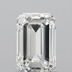 1.00ct Emerald Natural Diamond (Colour F, Clarity VVS1, GIA Certified)