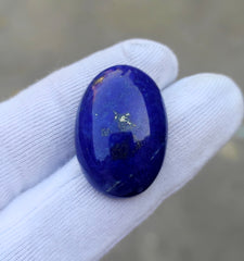 34.3ct Lapis Lazuli - Lajward - Premium Quality Lapis Lazuli Cabochon -  18.5 x 22 x 8mm