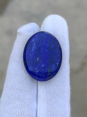 24.3ct Lapis Lazuli - Lajward - Premium Quality Lapis Lazuli Cabochon -  21 x 28 x 4mm