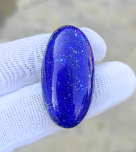 54ct Lapis Lazuli - Lajward - Premium Quality Lapis Lazuli Cabochon -  19 x 31 x 8mm