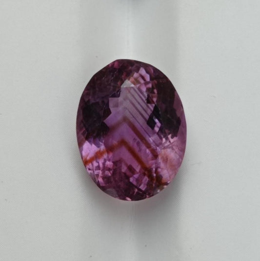 10ct Amethyst Fancy Cut - Natural Amethyst Crystal - 15x11x10mm