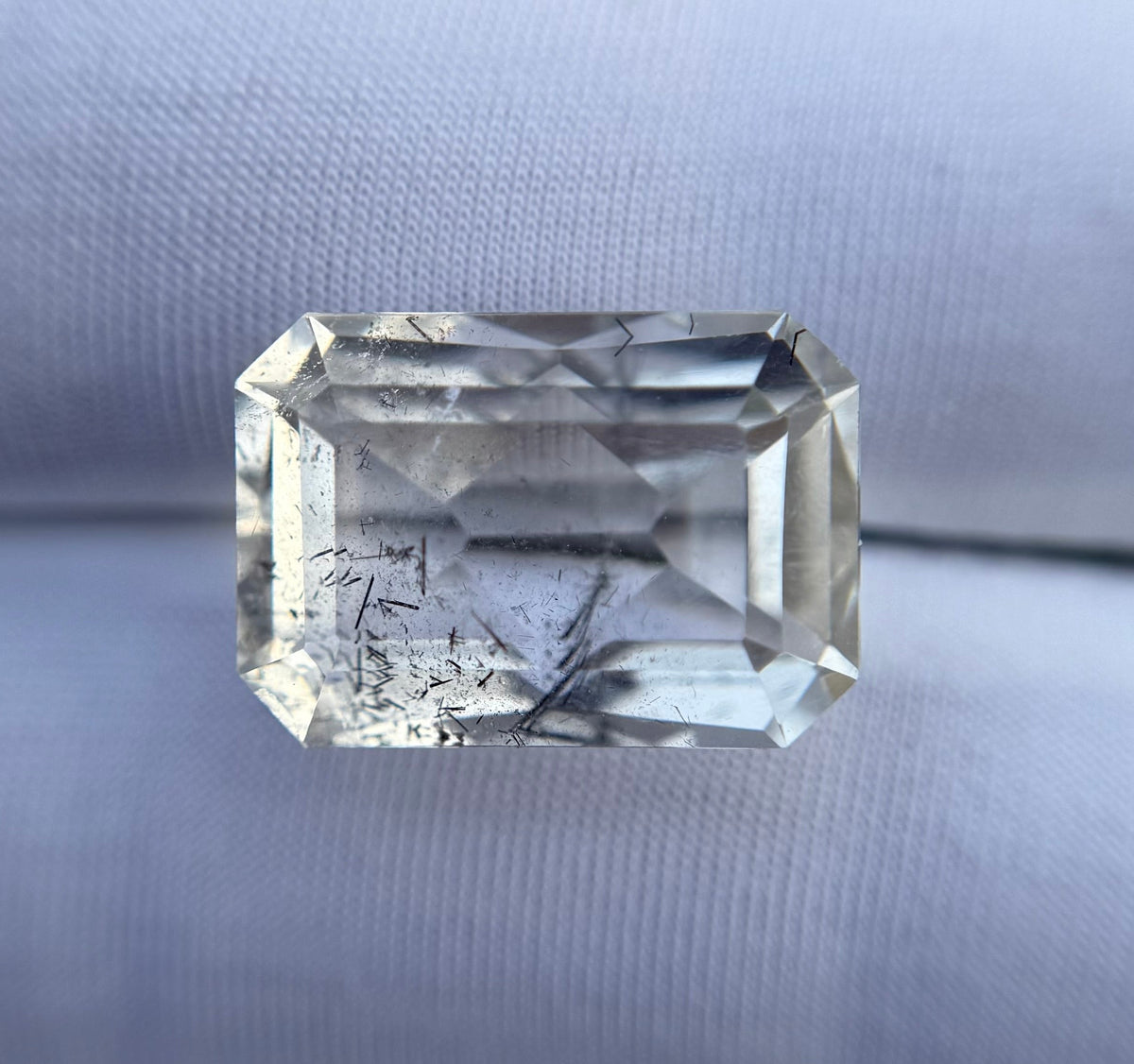 Черный турмалиновый кварц 7,3 карата, черный рутиловый кварц – рутиловый кварц