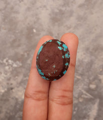 Natural Certified Egyptian Turquoise - Misri Feroza - 42.1Ct- 27x22mm