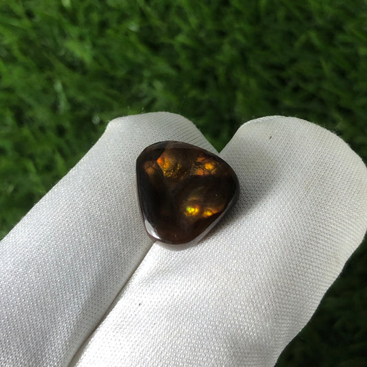 Натуральный огненный агат, мексиканский огненный агат