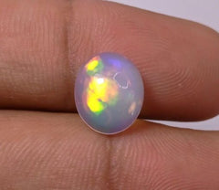3ct AAA Quality Opal for Sale - White Fire Opal - Welo Opal - Water Opal - October Birthstone - 12x10mm