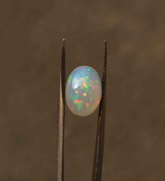 Opal for Sale - White Fire Opal - Welo Opal - October Birthstone - 14x10mm