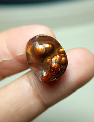Редкий огненный агат с пузырьками — Agate De Feugo 