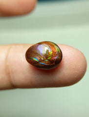 Редкий драгоценный камень радужный огненный агат — Agate De Feugo 