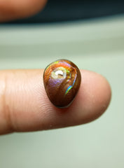 Редкий драгоценный камень радужный огненный агат — Agate De Feugo 
