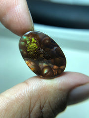 Редкая резьба по огненному агату - Agate De Feugo 