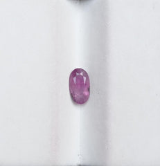 0.60ct Sapphire for Sale - Kashmiri Sapphire Gemstone with Natural Inclusions - Dimensions 7.1x4x2.5mm