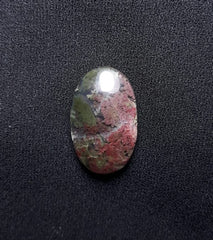 18ct Moss Agate - Red Moss Agate - 25x15.3x6.2mm