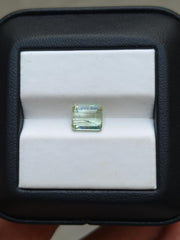 1.95ct Natural Light Green Tourmaline Gemstone - October Birthstone - 8x6x4mm