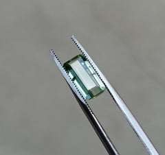 2.8ct Natural Teal Tourmaline Gemstone - Faceted Tourmaline - October Birthstone - 12x6x4mm