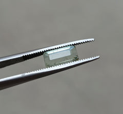 2.45ct Natural Light Green Tourmaline Gemstone - October Birthstone - 10x5x5mm