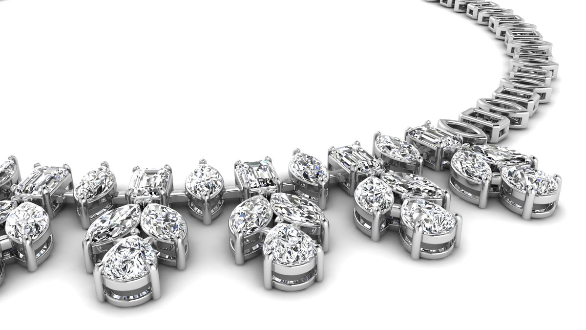 Elegant Diamonds Necklace
