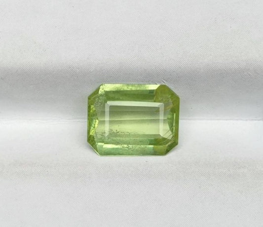 2.40ct Peridot Gemstone- Olivine - Chrysolite Gem - August Birthstone - 9.5x7.5x3.5mm