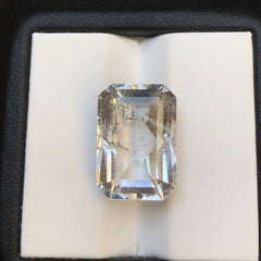 Черный турмалиновый кварц 7,3 карата, черный рутиловый кварц – рутиловый кварц