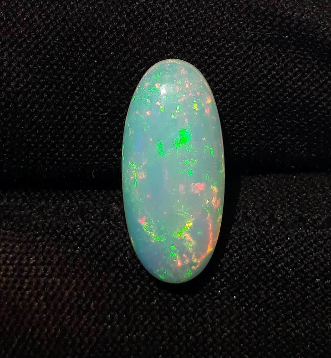 Opal for Sale - White Fire Opal - Welo Opal - October Birthstone - 17x8mm 3.45ct