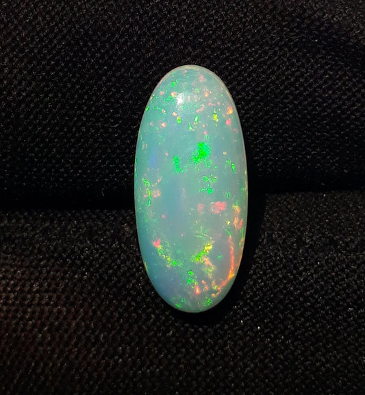 Opal for Sale - White Fire Opal - Welo Opal - October Birthstone - 17x8mm 3.45ct
