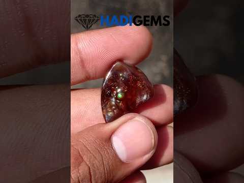 22.75ct Natural Mexican Fire Agate, Rare Fire Agate, Perfect gemstone Gift, Rare Gemstone than Diamonds, Dimensions 22x18x7mm