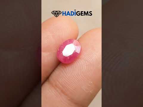 1.8ct Ruby - Pink Ruby - Yaqoot, RatnaRaj, Yakkut - July Birthstone - 8x6.2mm