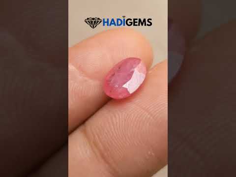 2.8ct Ruby - Pink Ruby - Yaqoot, RatnaRaj, Yakkut - July Birthstone - 10x8mm