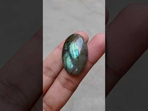 58.2ct Labradorite Cabochon - Spectrolite- Black Moon Stone - 37x24mm