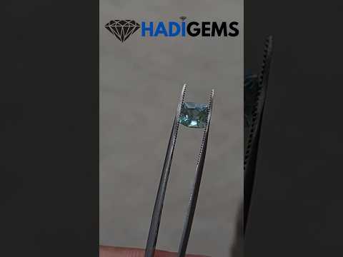 1.7ct Aquamarine - Aquamarine Crystal Fancy Cut - March Birthstone - 7x8mm