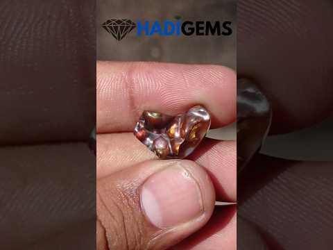 8.75ct Mexican Fire Agate, Perfect gemstone Gift, Rare Color Fire Agate, Dimensions 16x15x6mm