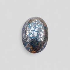 Натуральная бирюза с пиритом – бирюза Blue Matrix – Shajri Feroza, 45 карат