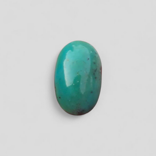 Natural Turquoise Green Matrix  with Pyrite, Shajri Feroza, Oval Shape, Real Feroza Stone,Dimensions-25x16mm