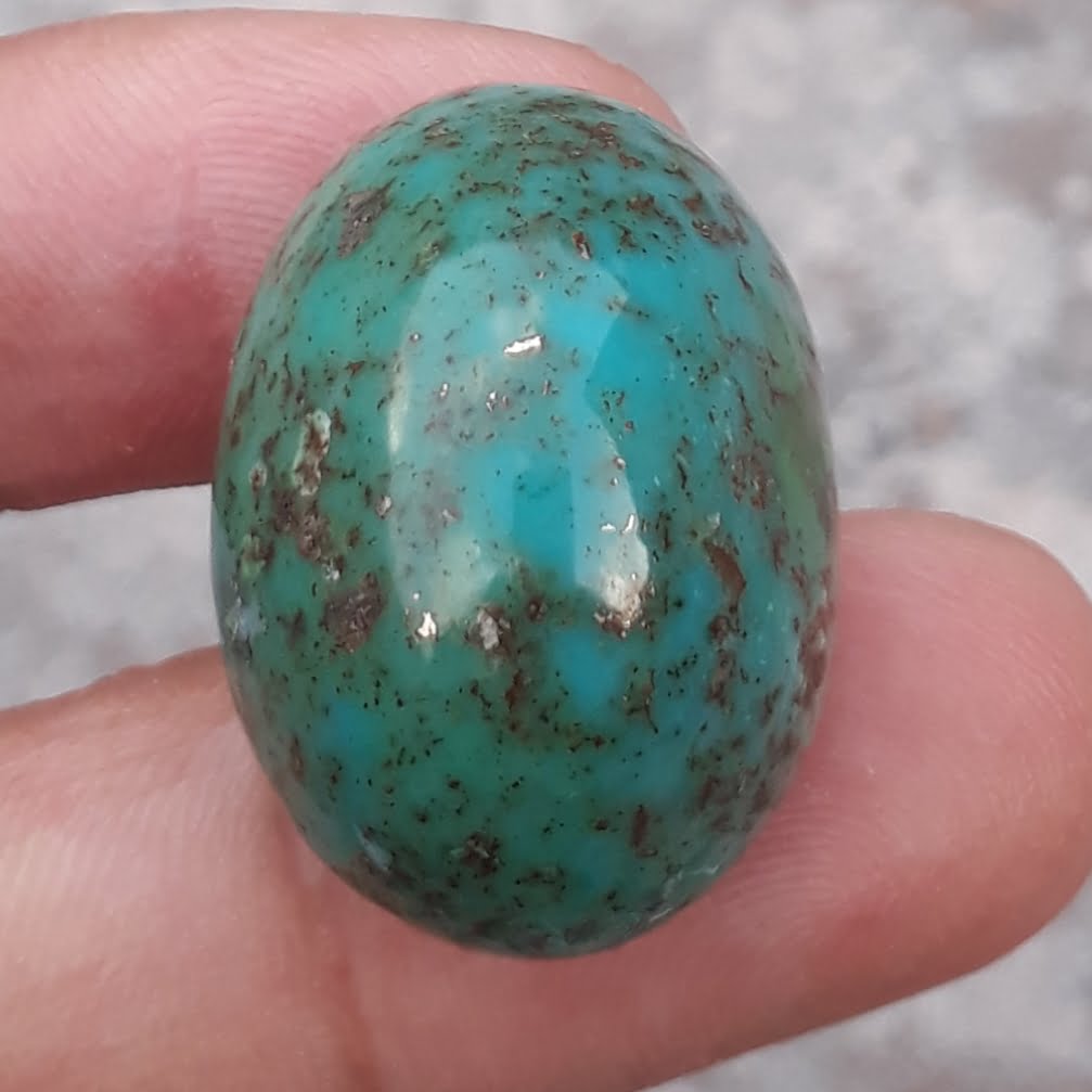 Натуральная бирюзово-зеленая матрица с пиритом, Шаджри Фероза, овальная форма, настоящий камень Фироза, размеры-27x21 мм