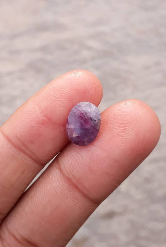 Kashmiri Yaqoot 4.4Ct - 11.4 x 8.8mm