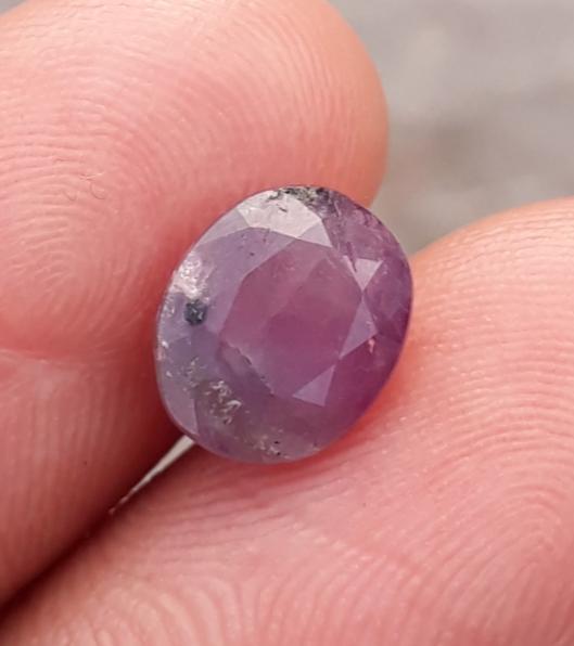 Кашмирский якут 3,1 карата — 9,1 х 7,6 мм