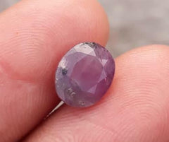 Кашмирский якут 3,1 карата — 9,1 х 7,6 мм