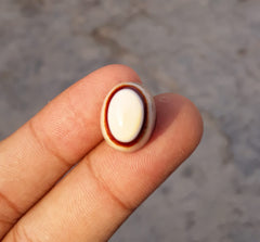 17.2ct Natural Eye Agate For Sale - Aqeeq - Dimension 16x13x11mm